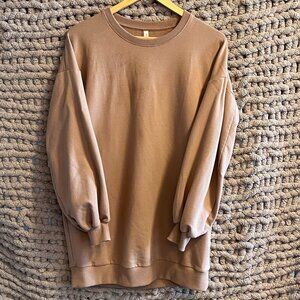 Babaton Angelica Fleece Clay Mask Sweater Dress Size XS